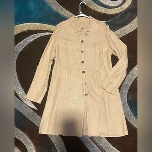 Linen Light Weight Trench